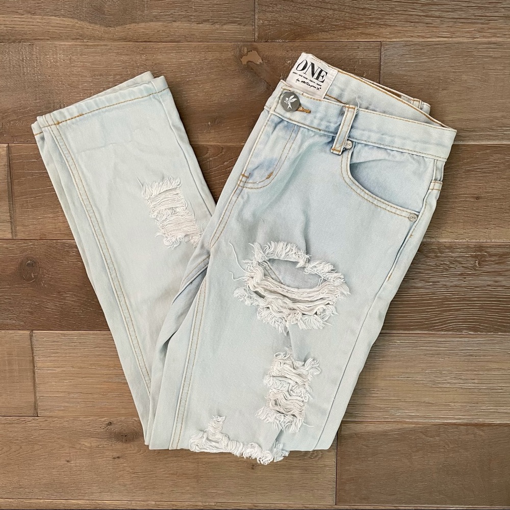 One Teaspoon Distressed Jeans
